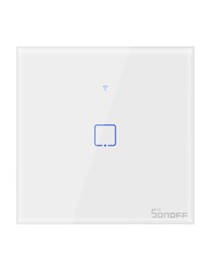 SONOFF smart διακόπτης ΤΧ-T2EU1C, αφής, Wi-Fi, μονός, λευκός