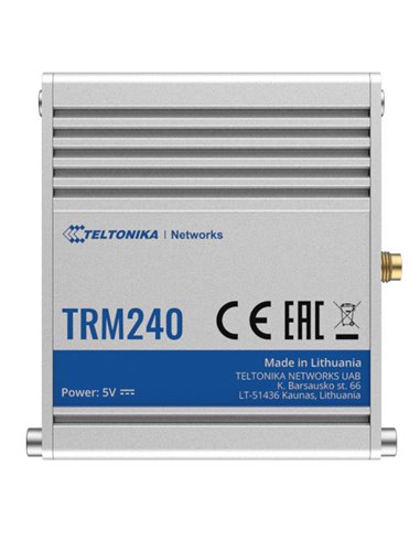 TELTONIKA Industrial cellular modem TRM240, LTE Cat 1, USB
