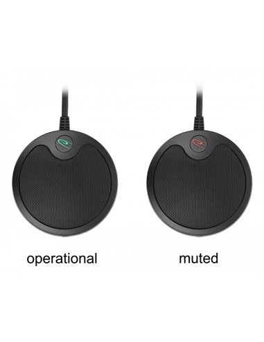 DELOCK μικρόφωνο 20672, πυκνωτικό, omnidirectional, με mute, USB