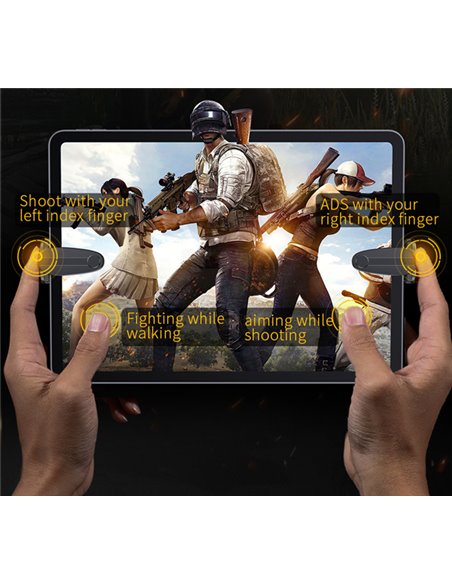 BASEUS buttons για οθόνες αφής ACPBCJ-02, 2τμχ, διάφανα