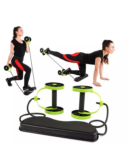 Σύστημα εκγύμνασης με λάστιχα αντίστασης Revoflex Xtreme, πράσινο