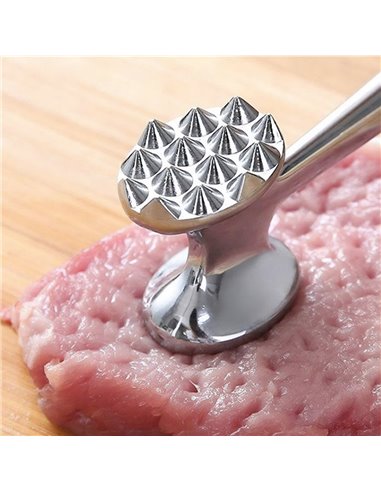 Σφυρί κρέατος δύο όψεων CLN-0025, μεταλλικό