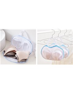 Θήκη πλυσίματος CLN-0038 για στηθόδεσμο & ευαίσθητα ρούχα, λευκή