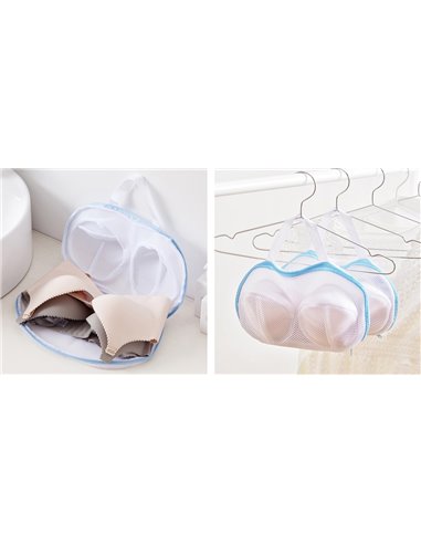 Θήκη πλυσίματος CLN-0038 για στηθόδεσμο & ευαίσθητα ρούχα, λευκή