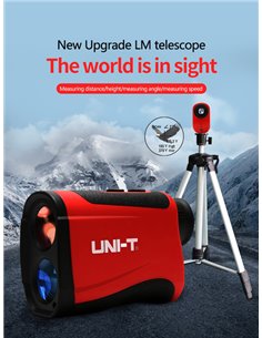 UNI-T laser μετρητής εύρους απόστασης LM1000, 7x οπτικό ζουμ