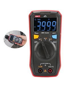 UNI-T ψηφιακό πολύμετρο τσέπης UT123T, NCV, DC/AC