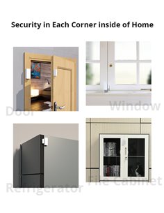 SONOFF alarm sensor πόρτας & παραθύρου DW2-RF, RF 433MHz