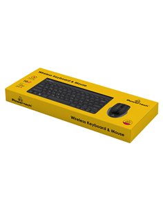 POWERTECH set ποντίκι & πληκτρολόγιο PT-940, ασύρματο, 1200DPI, μαύρο