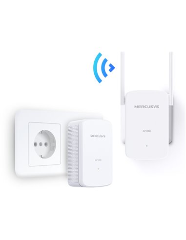 MERCUSYS Powerline Extender MP510 Kit, AV1000 Gigabit, WiFi, Ver: 1.0