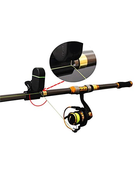 Συναγερμός ψαρέματος FISH-0013, αδιάβροχος, μαύρος