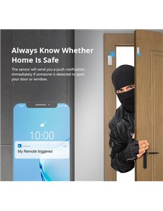 SONOFF ασύρματος μαγνητικός αισθητήρας DW2-WI-FI, WiFi, λευκός