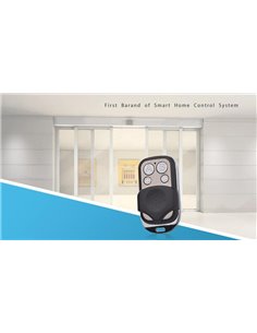 POWERTECH ασύρματο χειριστήριο YET026, 4 κανάλια, 433Mhz, face to face