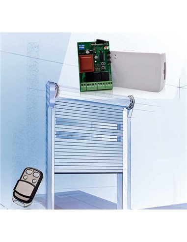 Ασύρματος δέκτης τηλεχειρισμού για ρολά YET845, με 2 χειριστήρια