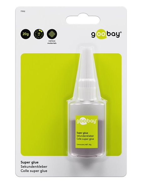GOOBAY κόλλα Super Glue 77012, 20g