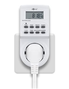 GOOBAY ψηφιακός χρονοδιακόπτης ρεύματος 51277, λευκός