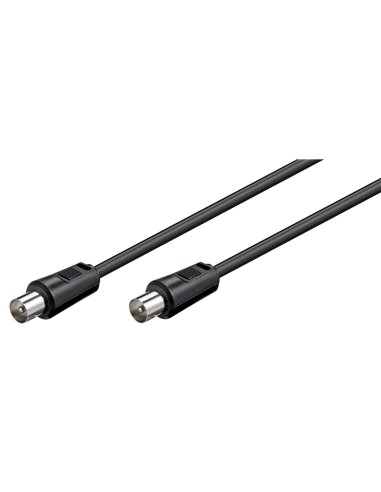 GOOBAY καλώδιο κεραίας αρσενικό 68150, 70dB, CCS, 5m, μαύρο