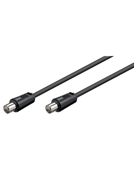 GOOBAY καλώδιο κεραίας αρσενικό 68148, 70dB, CCS, 2.5m, μαύρο