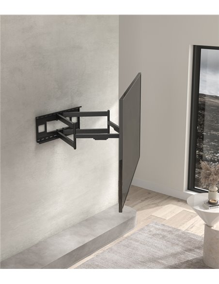 BRATECK επιτοίχια βάση τηλεόρασης LPA49-486XLD, 43-90", 80kg, heavy duty, full motion