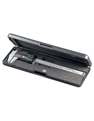 GOOBAY ψηφιακό παχύμετρο 77001, 150cm/6", ασημί