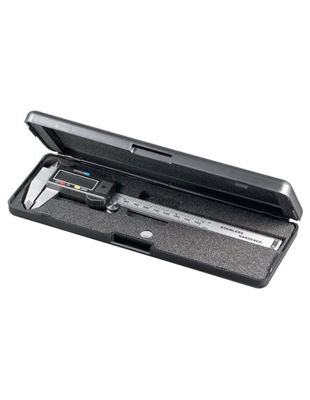 GOOBAY ψηφιακό παχύμετρο 77001, 150cm/6", ασημί