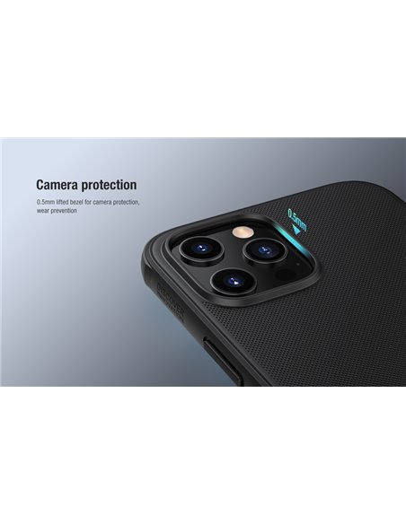 NILLKIN θήκη Super Frost Shield για  Apple iPhone 12 mini, μαύρη