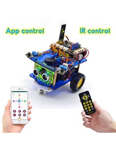 KEYESTUDIO desktop mini bluetooth smart car V3.0 KS0441