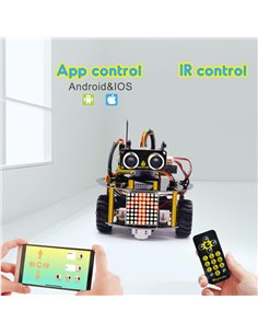 KEYESTUDIO smart little turtle robot V3.0 KS0464