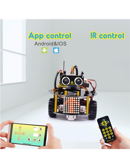 KEYESTUDIO smart little turtle robot V3.0 KS0464