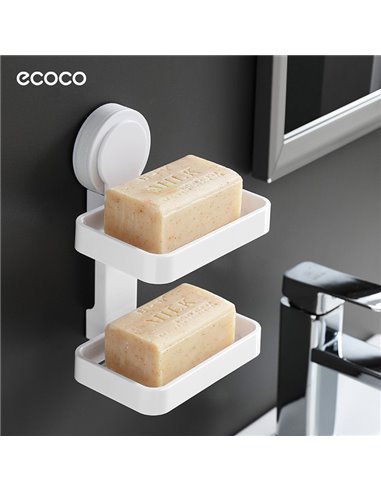 ECOCO βάση σαπουνιού E1508, διπλή, λευκή
