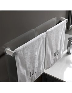 ECOCO κρεμάστρα μπάνιου-κουζίνας E1928, 6.1 x 3.5 x 68.6cm, γκρι