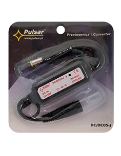 PULSAR μετατροπέας μείωσης τάσης DC/DC05-J, 12-30VDC, βύσμα DC 2.1/5.5