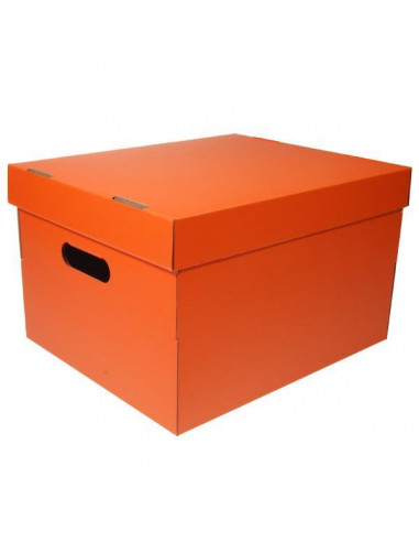Νext κουτί colors πορτοκαλί Α4 Υ19x30x25,5εκ.
