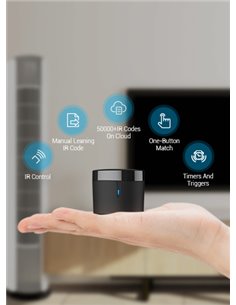 BROADLINK Σύστημα τηλεχειρισμού ηλεκτρικών συσκευών RM4-MINI