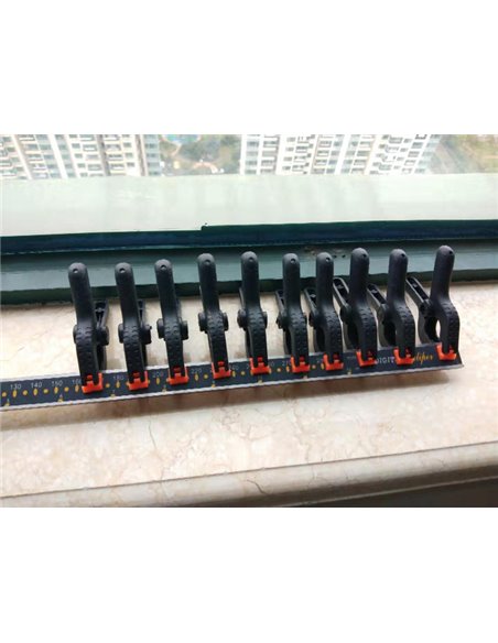 Σφιγκτήρας πολλαπλών χρήσεων CLIP-023, πλαστικός, 157mm, 5τμχ