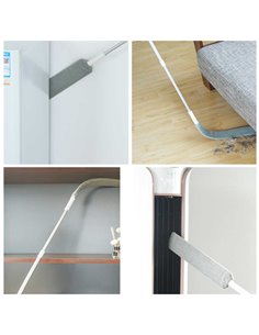 Παρκετέζα με τηλεσκοπικό κοντάρι BTHU-0018, 54.8 - 95.8cm, γκρι