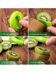 Κόφτης-αποφλοιωτής για ακτινίδια HUH-0037, πράσινος