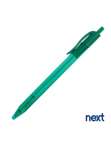 Στυλό διαρκείας με κλιπ πράσινο 1,0mm. Δυνατότητα εκτύπωσης