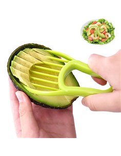 Κόφτης-αποφλοιωτής φρούτων HUH-0016, πλαστικός, πράσινος