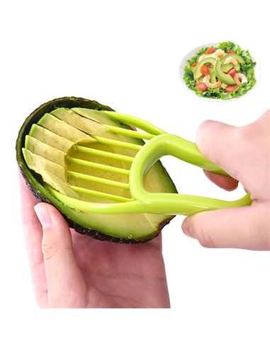 Κόφτης-αποφλοιωτής φρούτων HUH-0016, πλαστικός, πράσινος