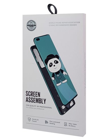 High Copy LCD Touch Screen για Redmi Note 9 Pro/9S, χωρίς Frame, μαύρη