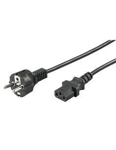 GOOBAY καλώδιο τροφοδοσίας 96036, 1mm², 3m, μαύρο