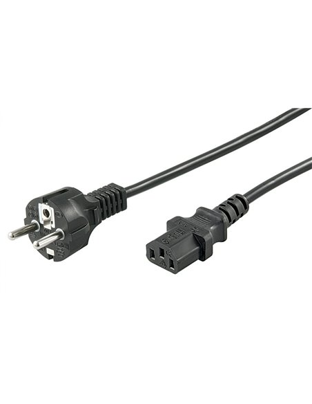 GOOBAY καλώδιο τροφοδοσίας 96036, 1mm², 3m, μαύρο