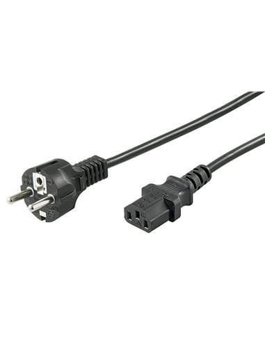 GOOBAY καλώδιο τροφοδοσίας 68605, 0.75mm², 1.5m, μαύρο