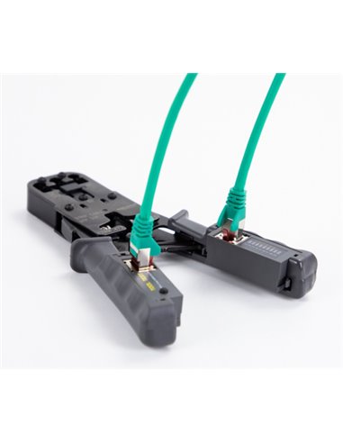 DELOCK εργαλείο πτύχωσης με απογυμνωτή & tester 90511, 8P/6P/6P DEC/4P