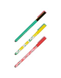 Στυλό με καπάκι Beach HΒ σετ 3 τεμαχίων