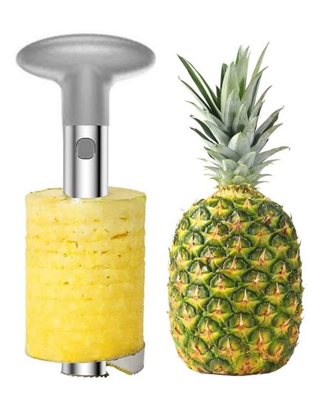 Σετ εργαλείων κοπής για καρπούζι και ανανά 07688, μεταλλικό, 2τμχ