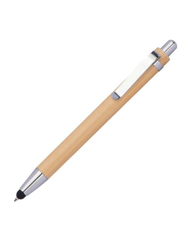 Στυλό Bamboo με λειτουργία αφής Υ14,2xØ1,1εκ. Δυνατότητα εκτύπωσης
