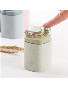 Διανεμητής οδοντογλυφίδας HUH-0042, 9.5 x 5.5cm, πράσινος