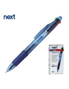 Next στυλό τετράχρωμο  4 σε 1, μύτη 1mm