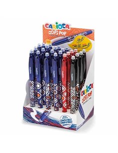 Carioca OOPS στυλό Erasable 0,7mm σε 3 χρώματα